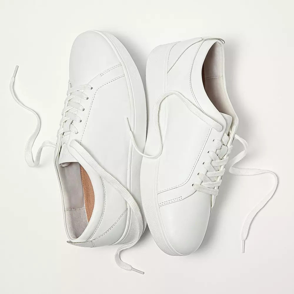 Fitflop RALLY Lær Joggesko Dame Hvite | 146285-E